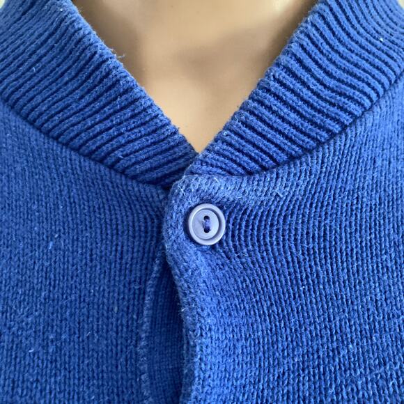 Vintage 80s University of Kentucky Sweater Mens Larg Wildcats Ncaa Football Blue - Picture 5 of 16